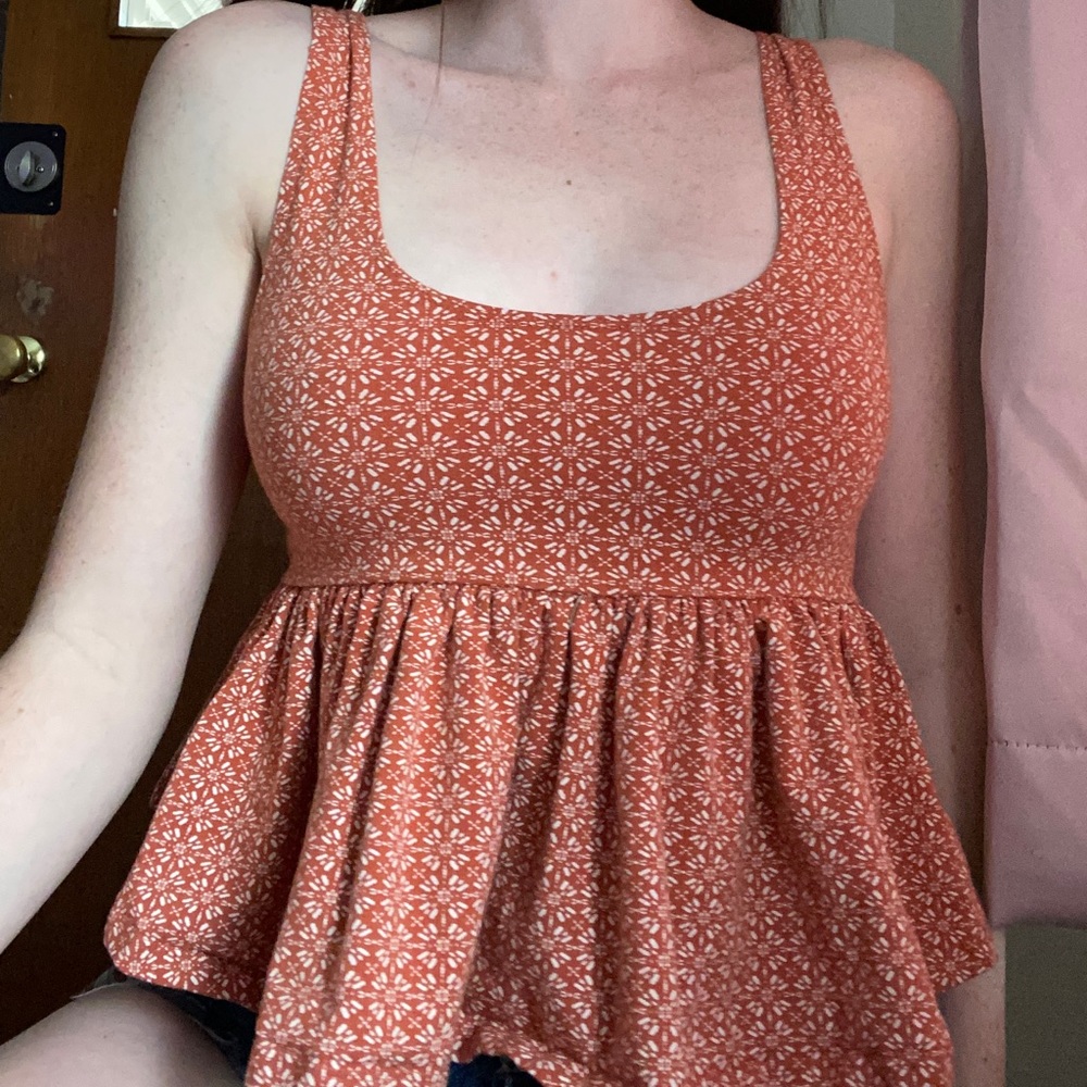 Forever 21 peplum tank top